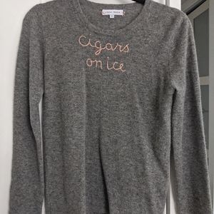 Franca Lingua Grey Cashmere Sweater S